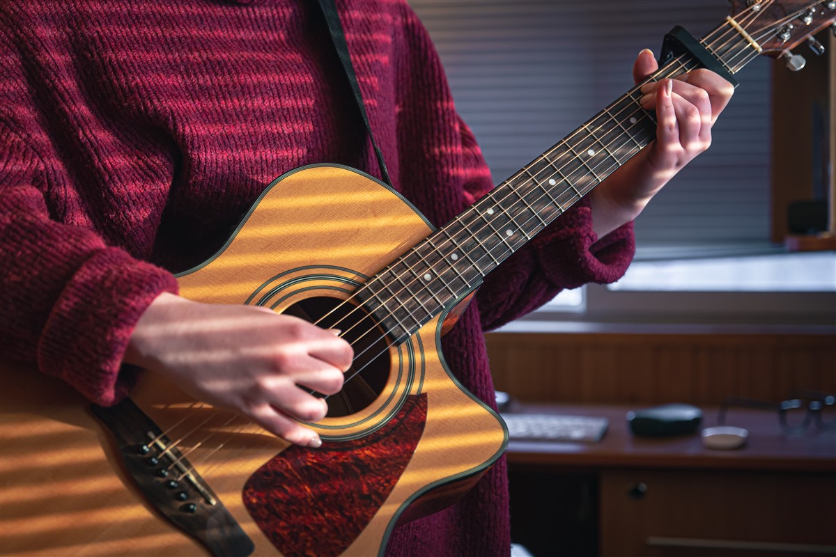 arpèges à la guitare