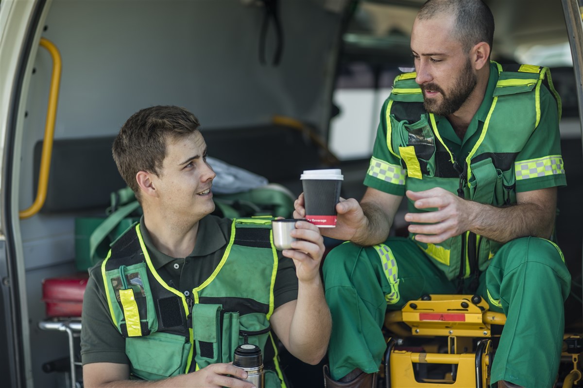 pauses repas ambulanciers