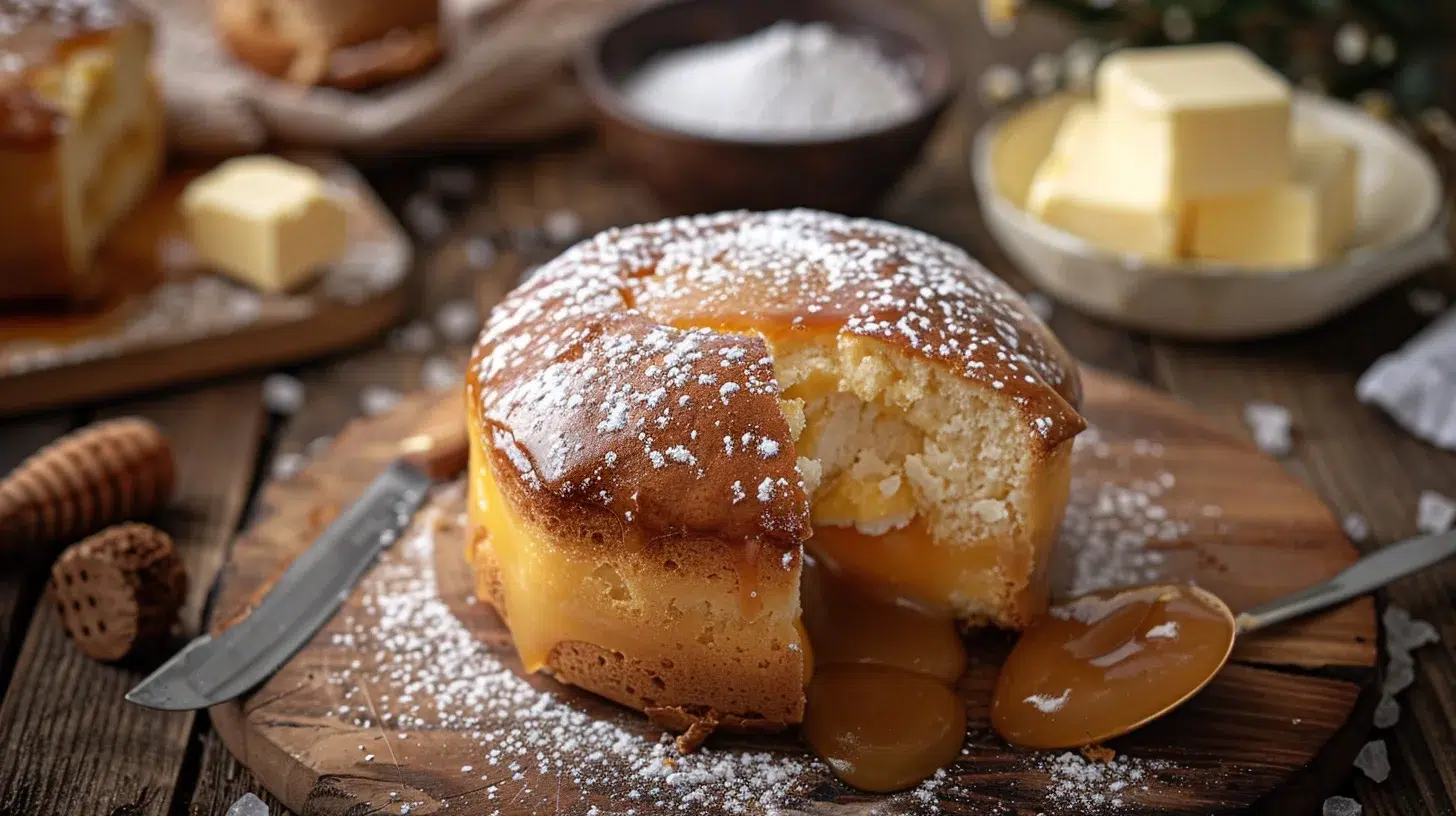 recette fondant au caramel